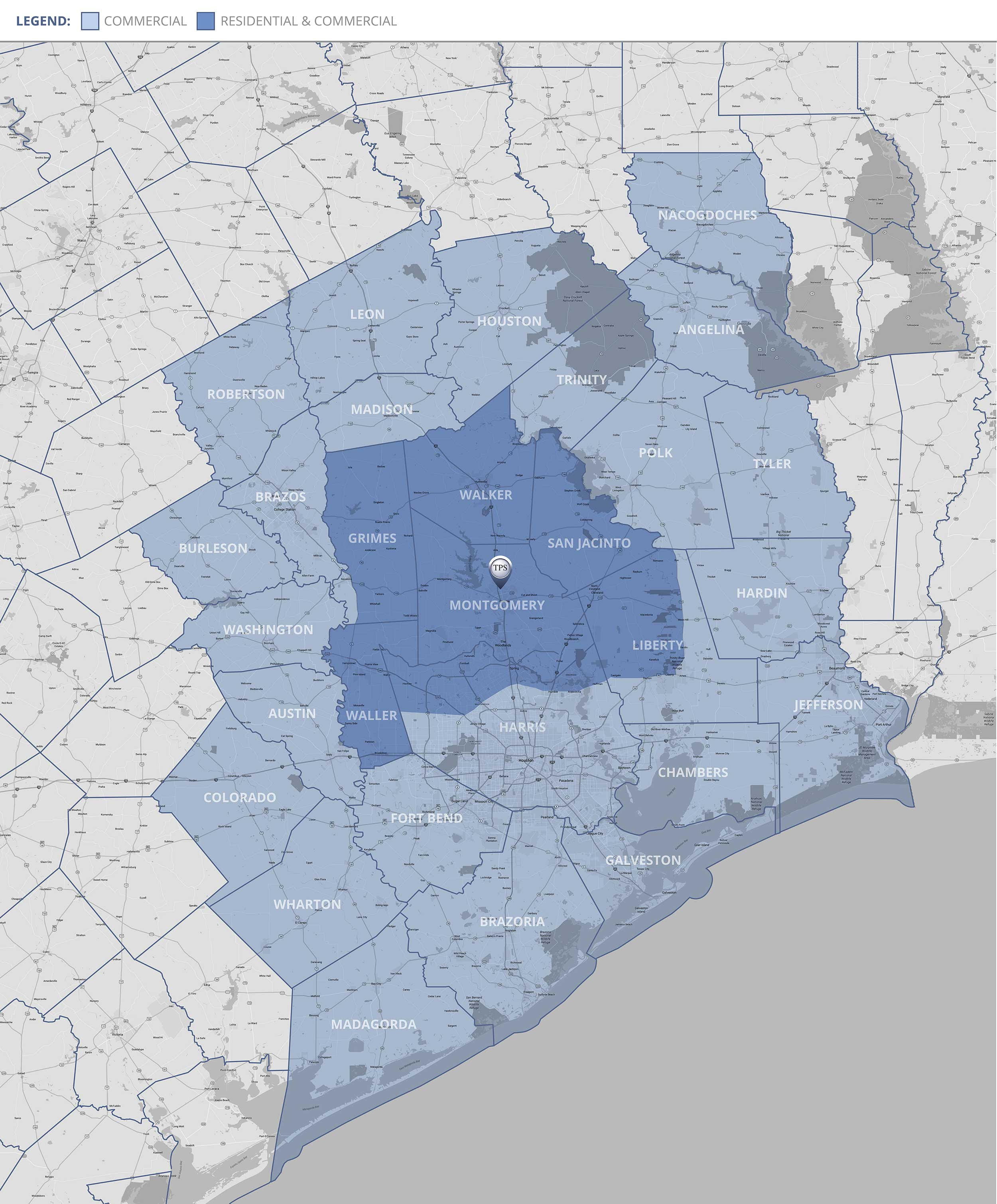 tps-map-sm - Texas Professional Surveying